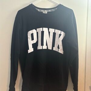 Victoria's Secret Black Crew Neck Sweater